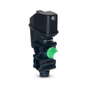 VALVOLA DI SETTORE R100 AD ALTA PORTATA A SFERA, CON MOTORE ELETTRICO ALIMENTATO A 12 VOLT