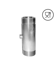 CONTALITRI STANDARD IN ACCIAIO INOX FILETTATO - 60 BAR CONFORME AL CONTATTO CON ALIMENTI